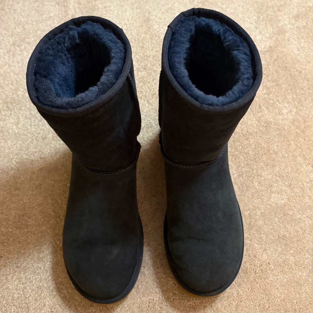 UGG Classic Short II, Navy - Picture 8 of 11
